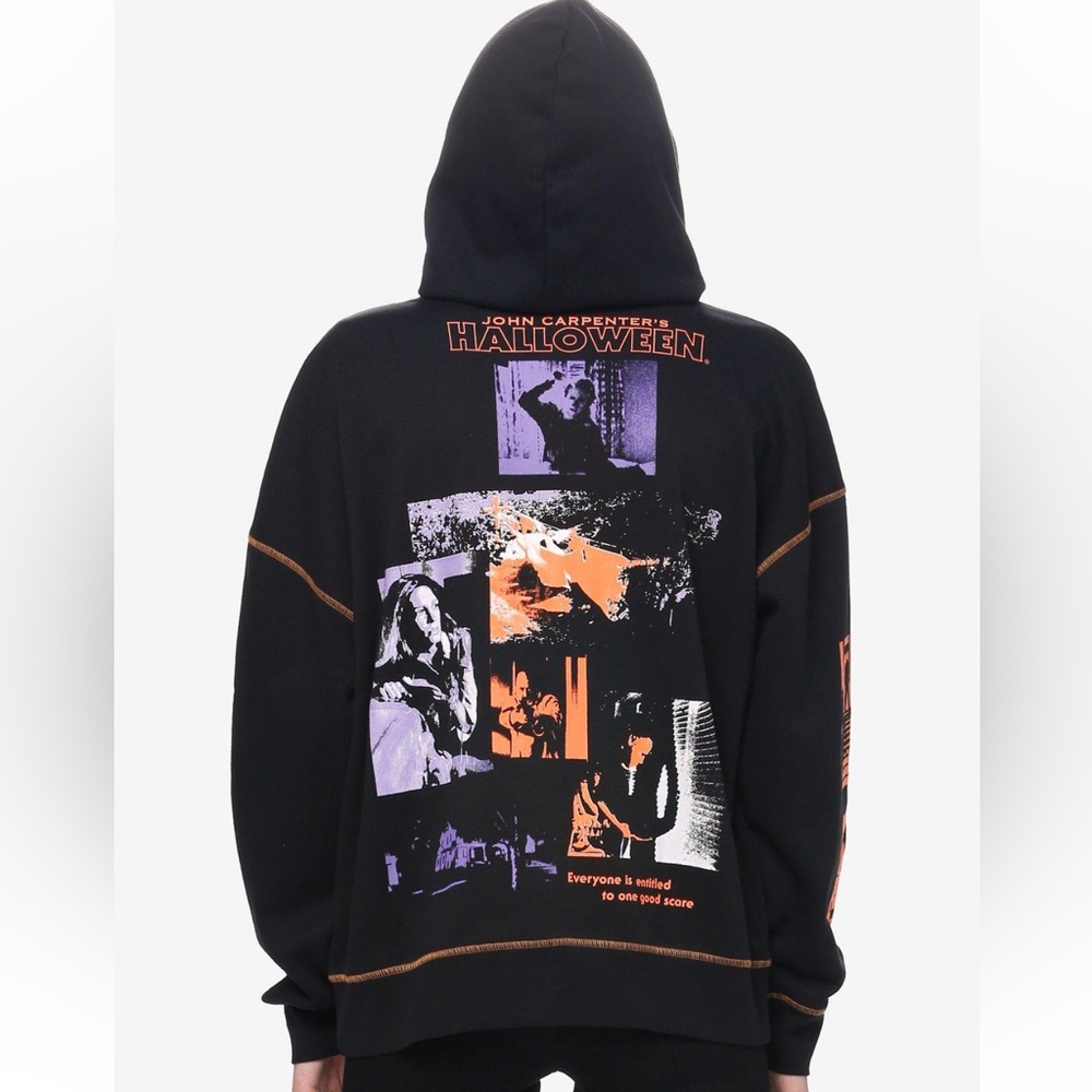 Halloween Photo Collage Hoodie Hot Topic Micheal‎ Myers Horror